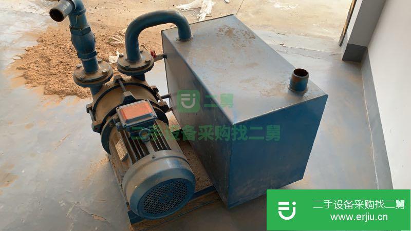 低價轉讓9成新雕刻機5.5KW真空泵