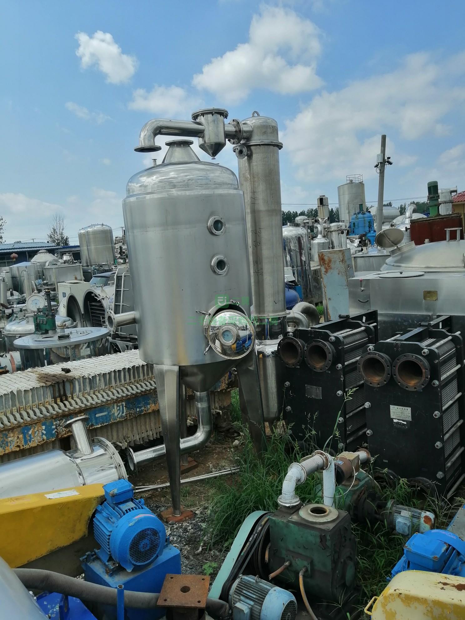 急售9成新二手304材質單效降膜蒸發器