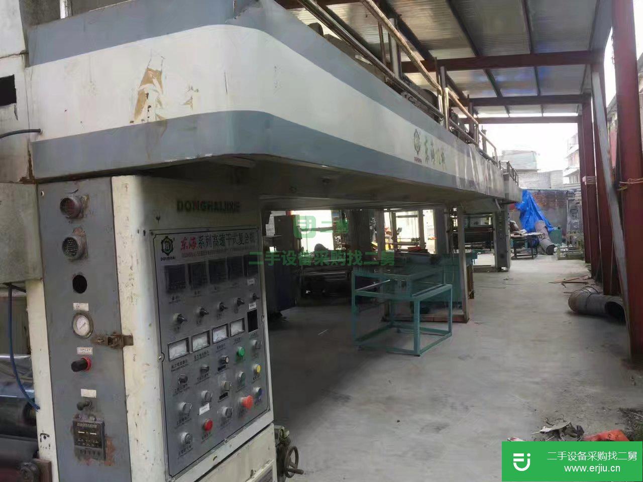低價出售二手印刷設(shè)備1000型東海干式復(fù)合機