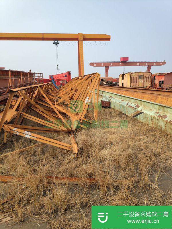 出售二手橋式門式起重機,行車、單雙梁龍門吊、各式軌道