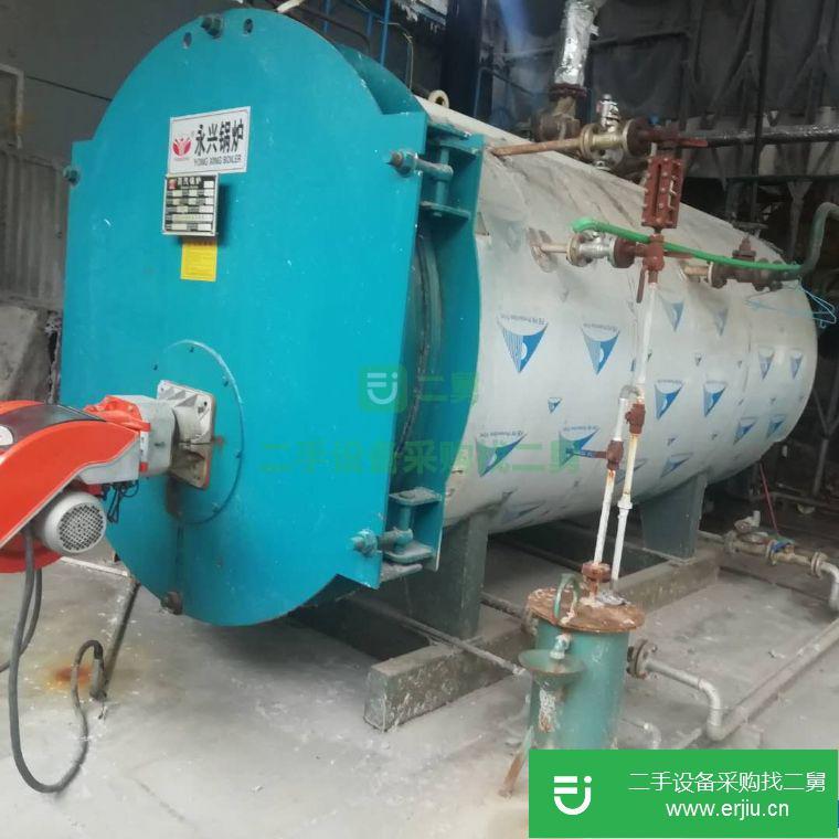 轉讓:二手2噸燃油蒸汽鍋爐