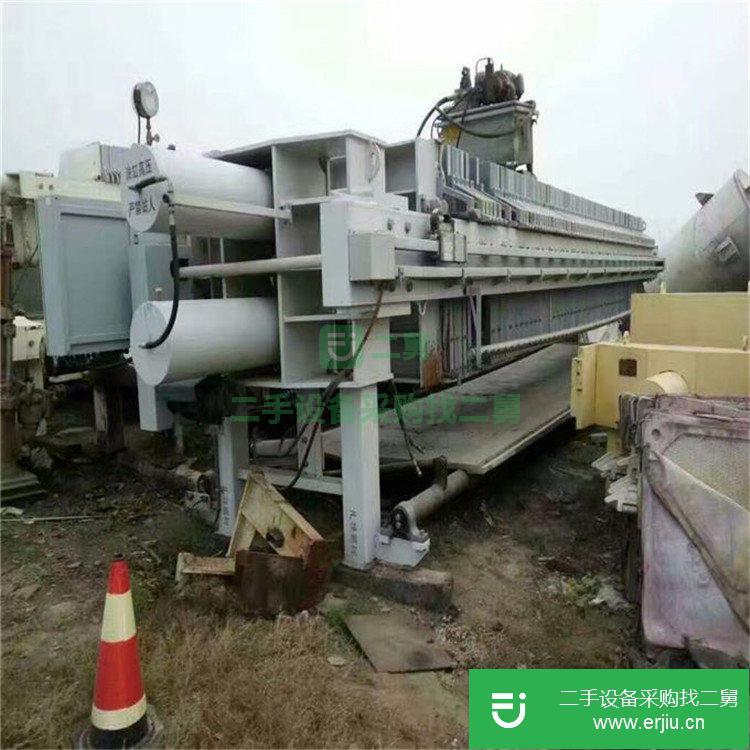 轉(zhuǎn)讓二手500平方景津隔膜壓濾機(jī) 箱式板框壓濾機(jī) 現(xiàn)場(chǎng)試機(jī)