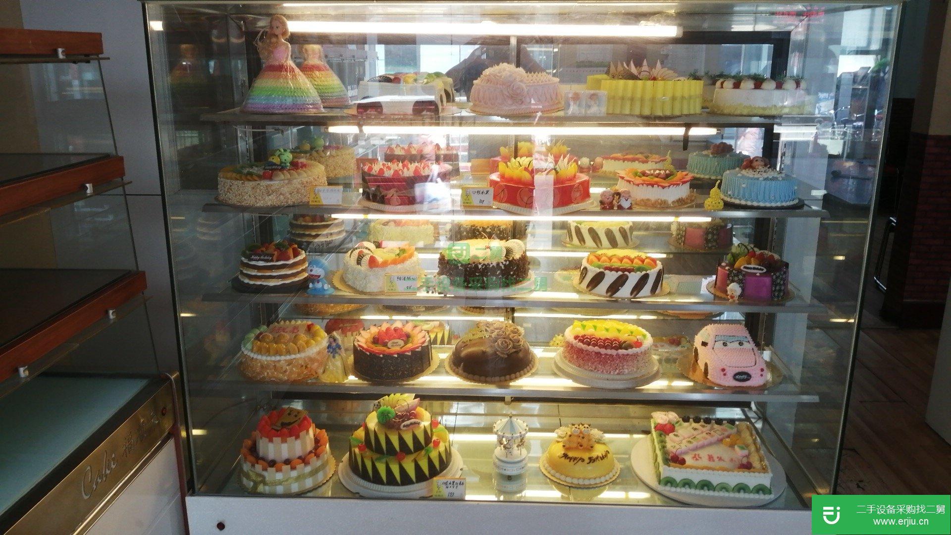 蛋糕店模型柜低價處理
