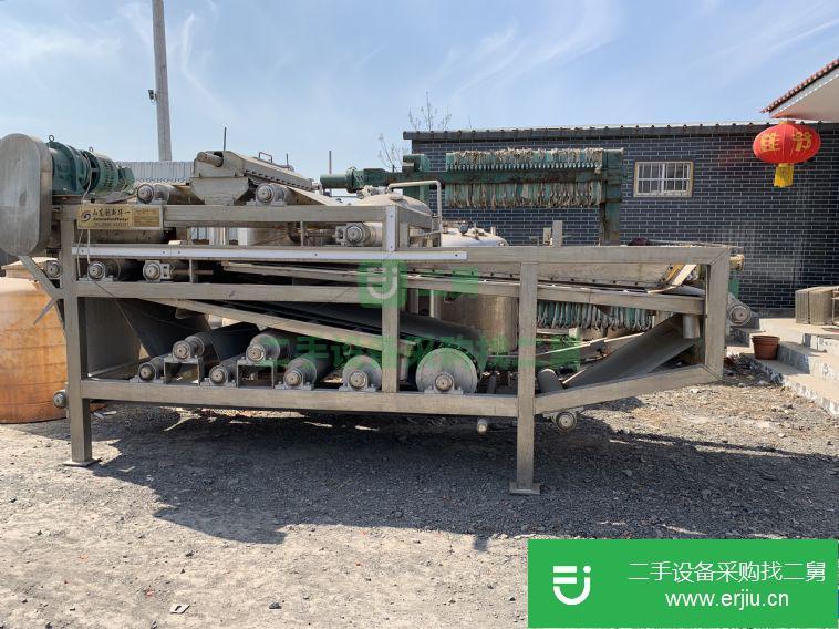 轉讓:二手帶式壓濾機，一米帶式壓濾機