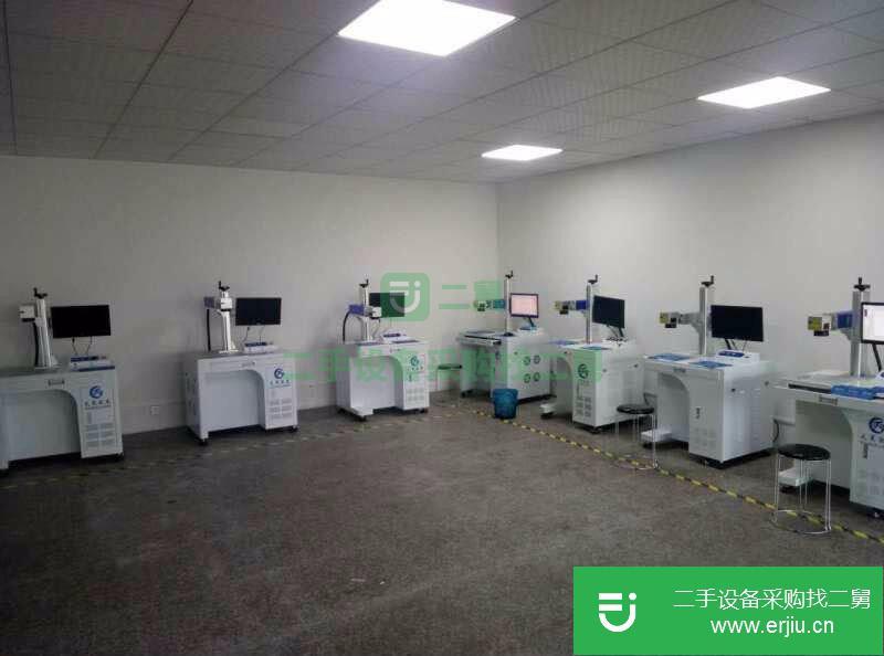 超低價轉讓二手進口激光打標機氧化鋁打黑打標機