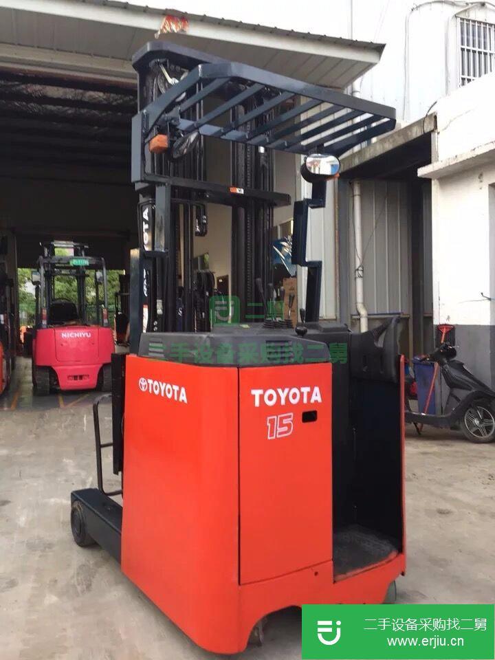 二手前移式電動叉車，二手電動叉車，二手叉車個人轉讓 (窄巷道倉庫堆高叉車轉)