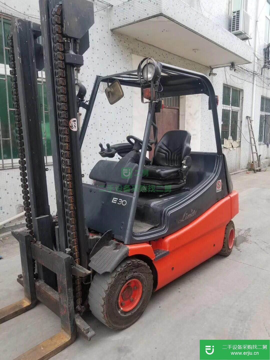 出售林德電動叉車3噸叉車，二手叉車出售