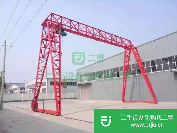 低價出售花架龍門吊20噸跨度25+5+5高度10米一臺大驅動