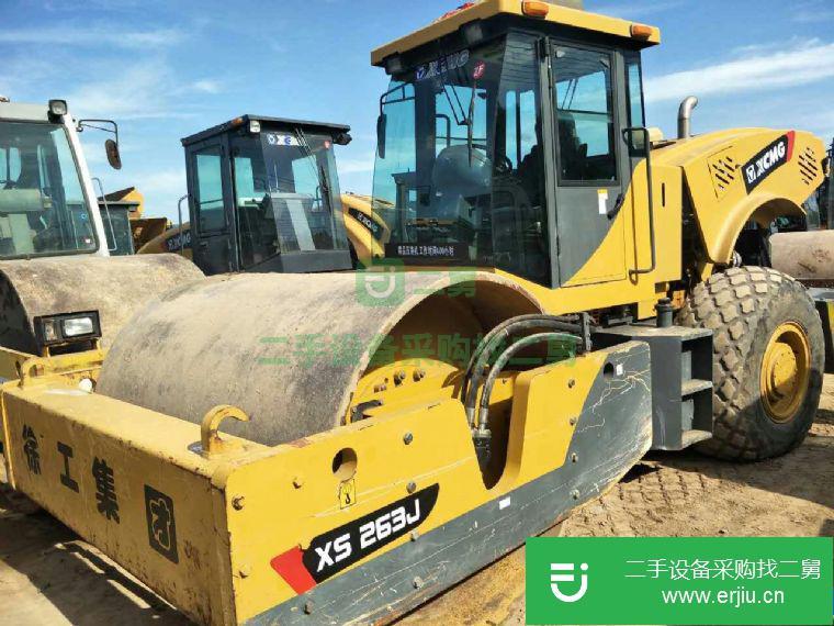 轉讓:二手壓路機.二手徐工-柳工22噸-26噸振動壓路機