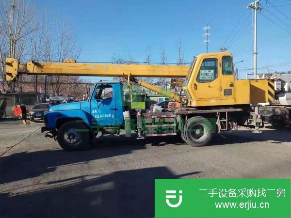 徐工8噸汽車吊出售京牌10年6月,個人一手車,手續(xù)齊全