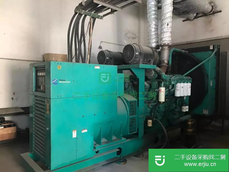 達州二手康明斯柴油發電機組800千瓦二手進口發電機QST30
