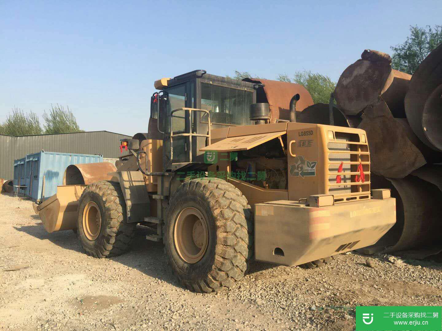 出售龍工 LG855D 裝載機 車況好