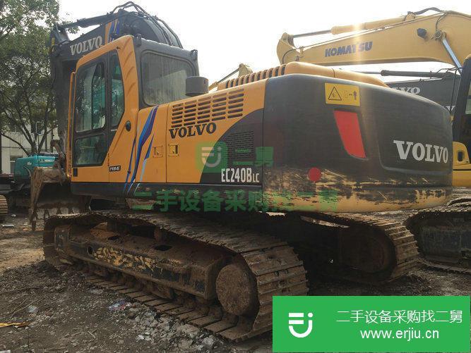 沃爾沃 EC240B 挖掘機(jī) (純土方無(wú)破碎史，包送)