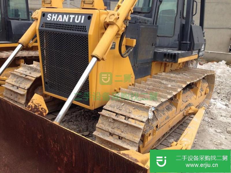 二手山推160推土機(jī)濕地的