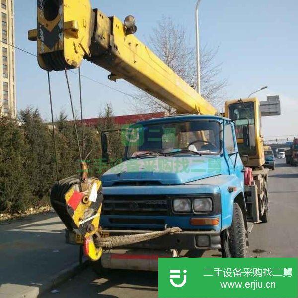 徐工8噸汽車吊出售京牌10年6月,個人一手車,手續齊全