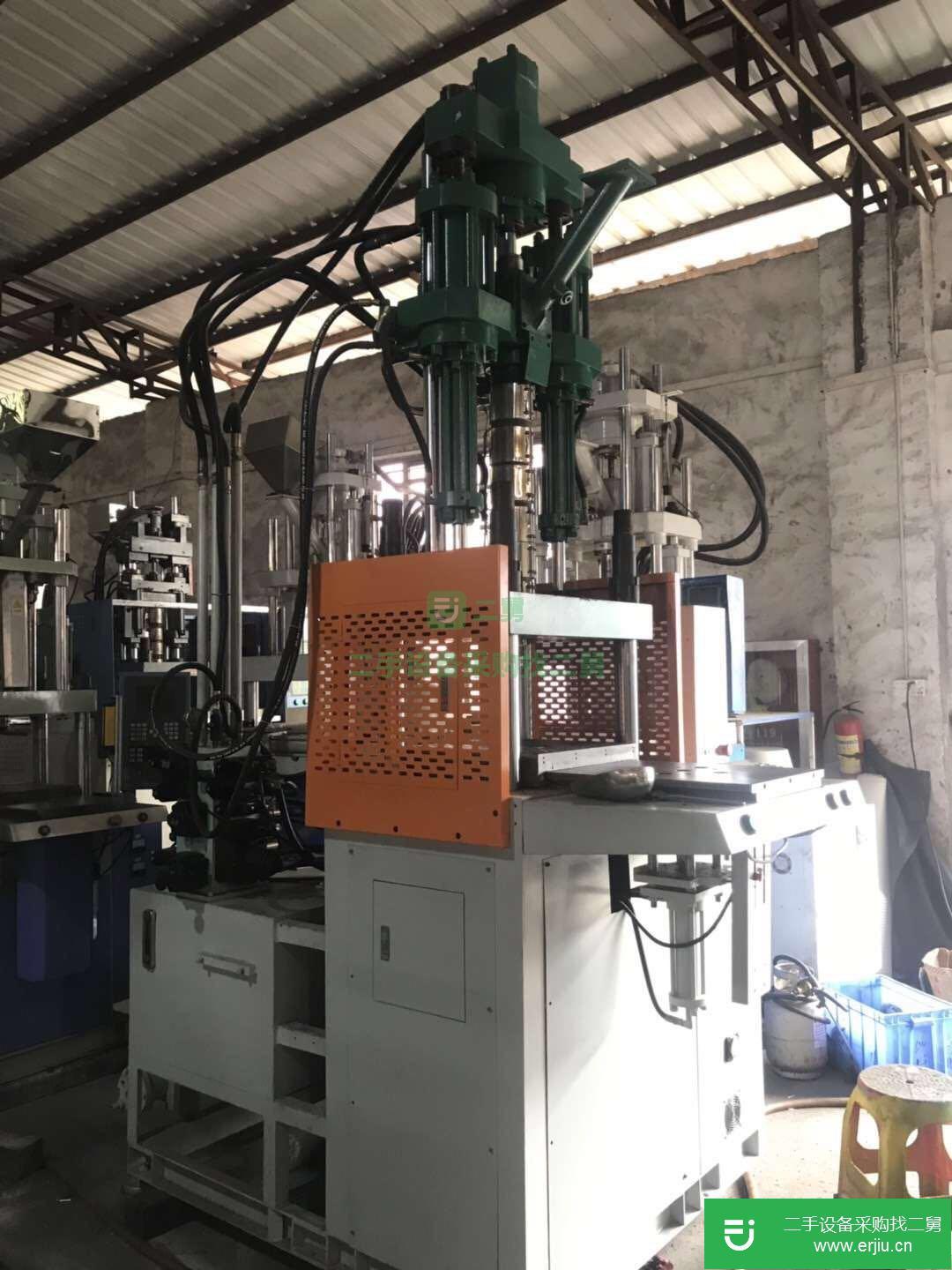 二手立式注塑機 二手百塑單滑板 85頓位原裝機