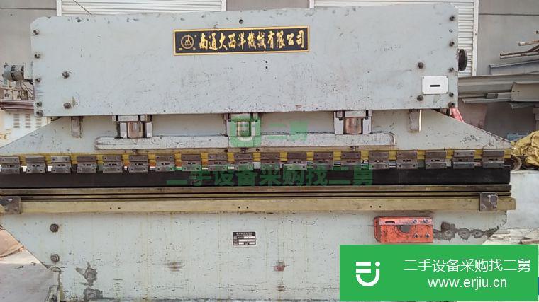 低價出售轉讓125噸三缸4米折彎機