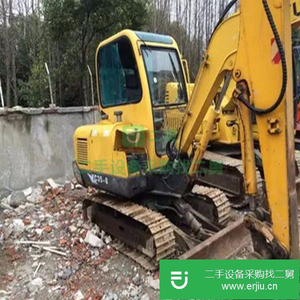 轉讓二手玉柴35挖掘機低價車況好,二手35小型鉤機現貨很多
