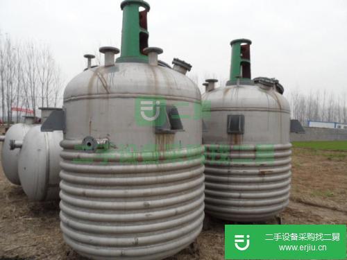 轉讓出售八成新二手反應釜