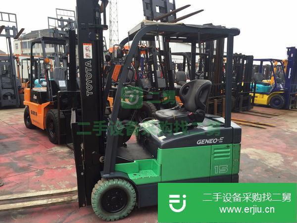 轉讓豐田前移式(坐駕)叉車7F系列,原裝進口站駕前移式叉車