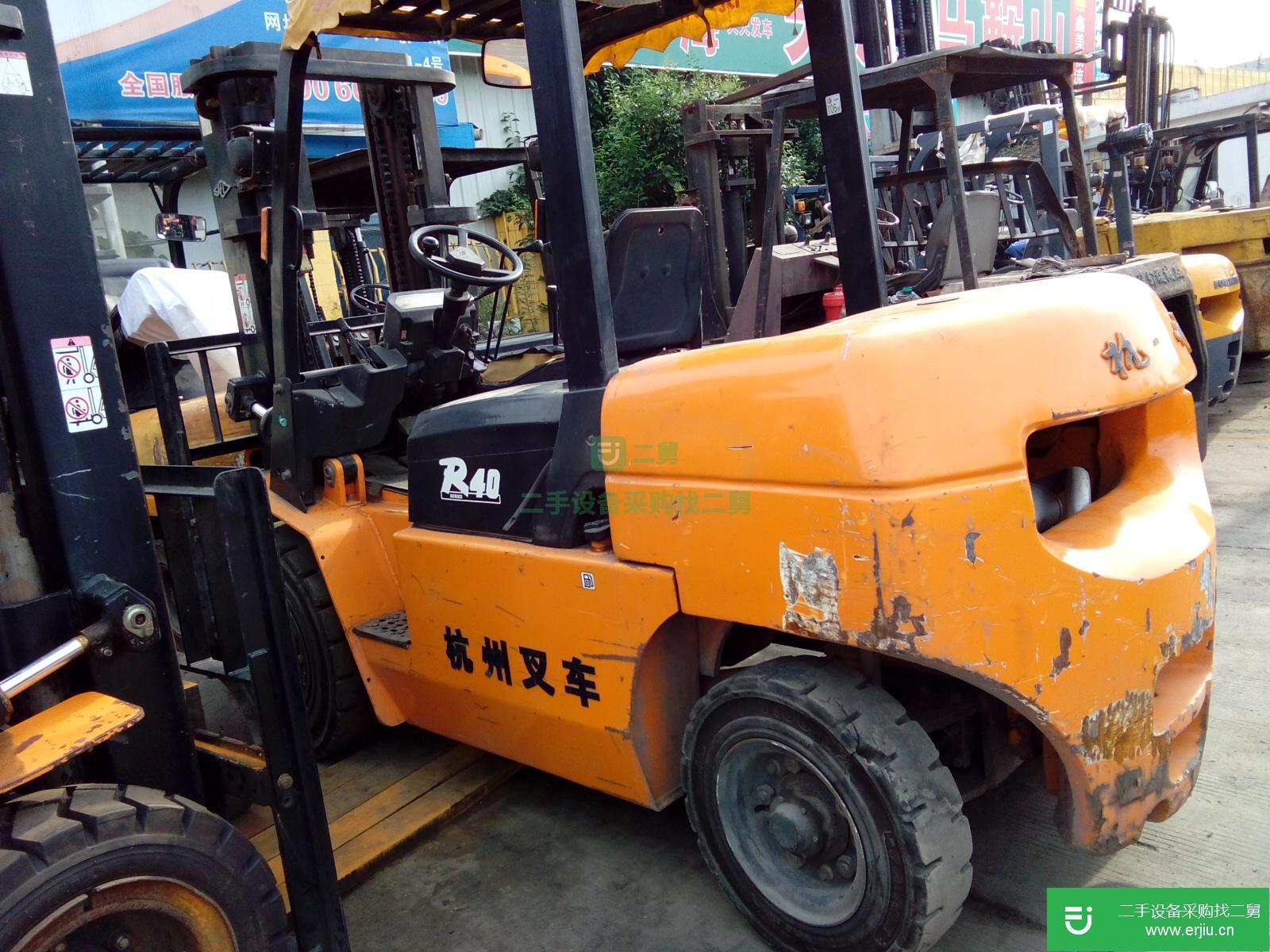 濟(jì)南二手叉車,二手合力5噸叉車