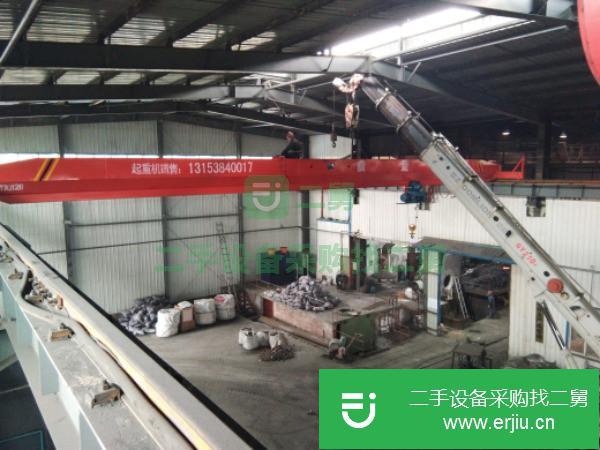 轉讓處理3噸跨度11.45米單梁行車,單梁起重機