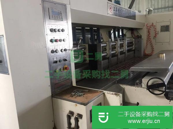 出售二手紙箱機械印刷開槽模切紙品包裝