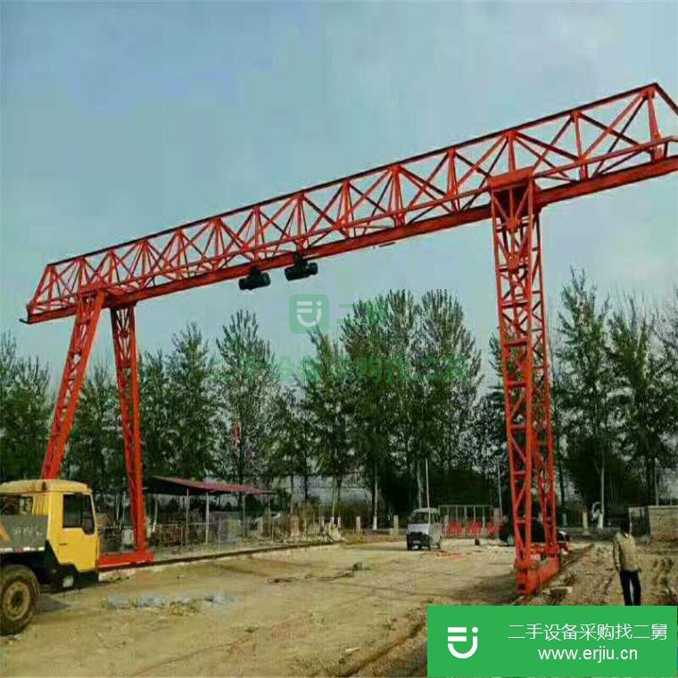 轉讓:出售二手龍門吊 全新單梁起重機 雙梁行車 電磁吸盤 廢鋼破碎機