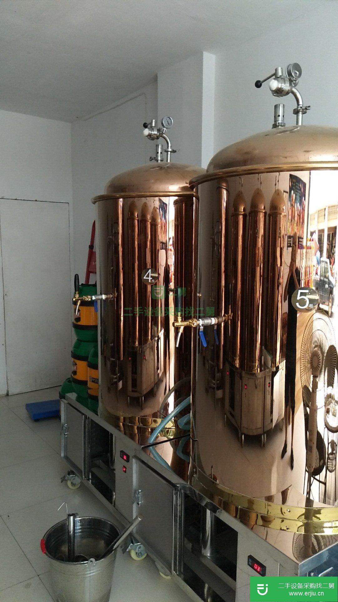 出售二手的9成新精釀啤酒設備
