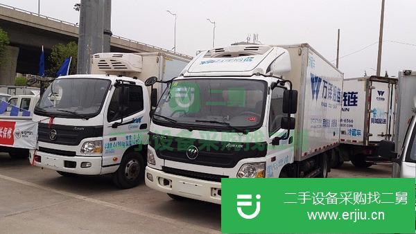 轉讓一批藍牌歐馬可江鈴小面包冷藏車