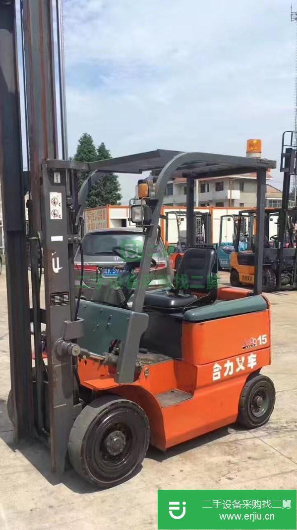 轉讓環保四米電動叉車,二手進口電動叉車質量保證
