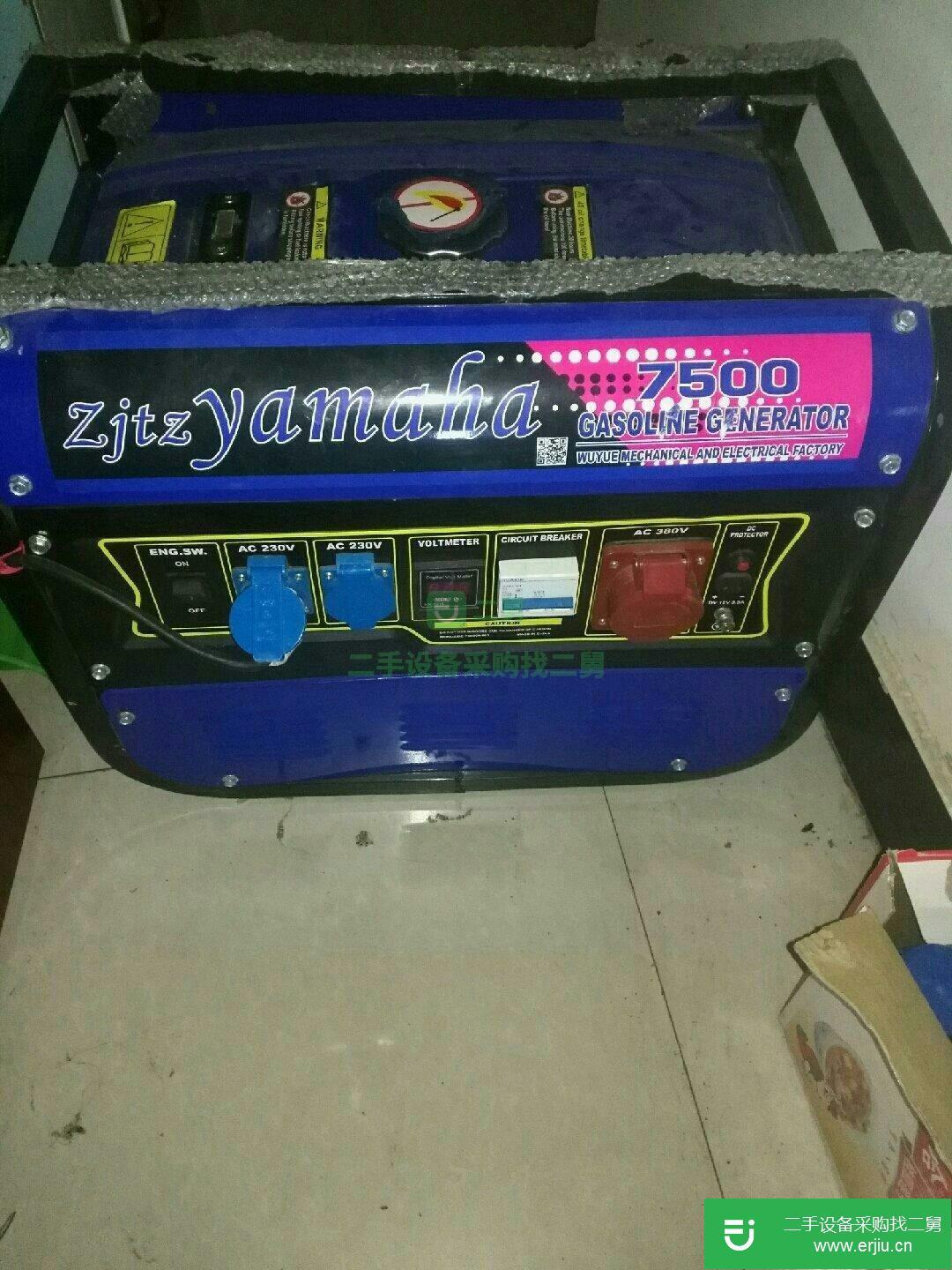 轉(zhuǎn)讓出售二手九成新發(fā)電機