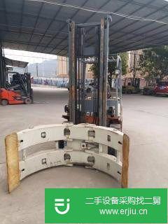 轉讓二手包夾叉車,廢紙夾抱機,紙卷圓包夾叉車