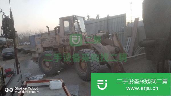 轉讓二手九成新的柳工50加長臂裝載機