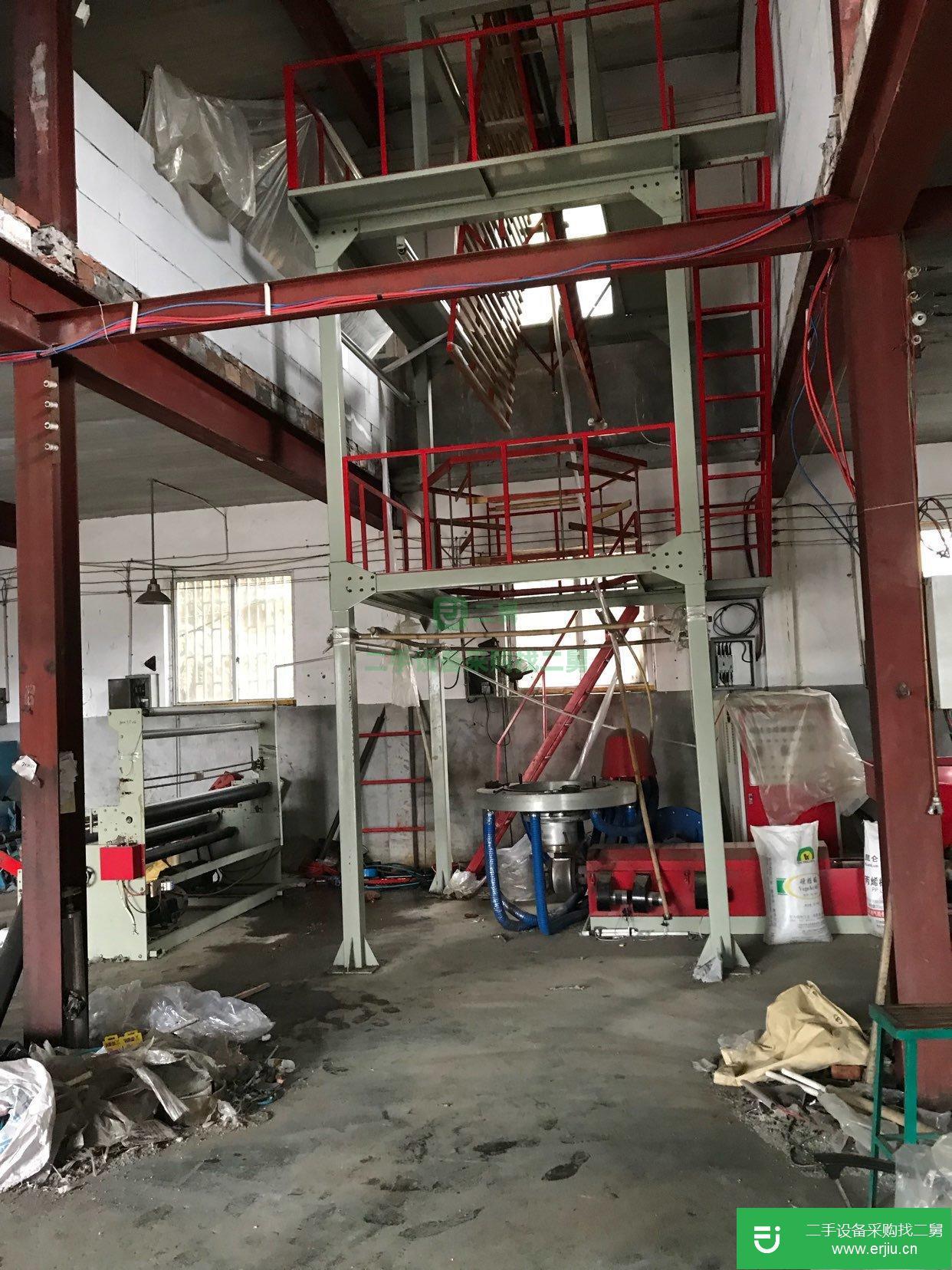 九成新兩米二吹膜機