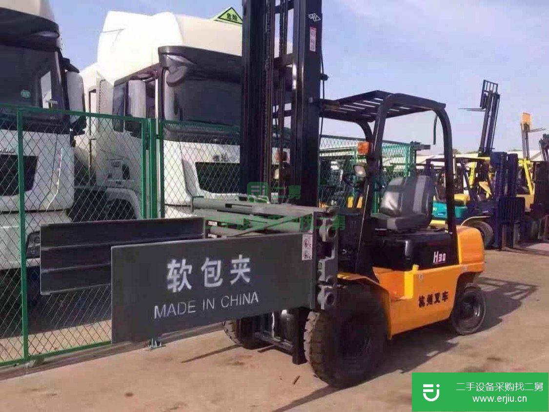 二手杭州3噸軟包夾叉車 全新國產包夾二手叉車低價出