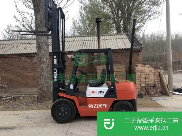 轉讓二手九成新的合力叉車