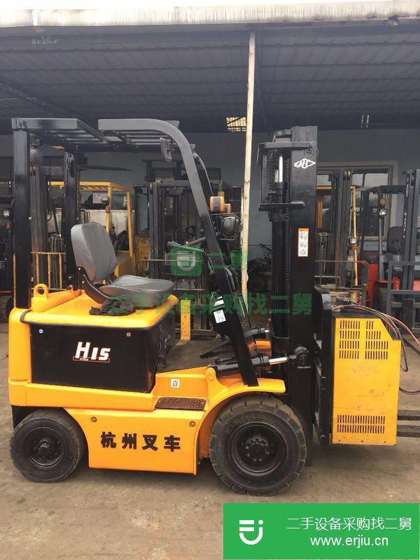 轉讓冷庫無污染二手電瓶叉車.2噸倉儲電動叉車