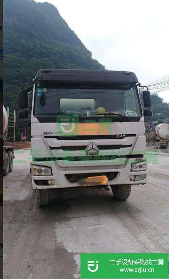 轉讓:廣西玉林個人戶重汽豪沃大12方攪拌車三一上裝