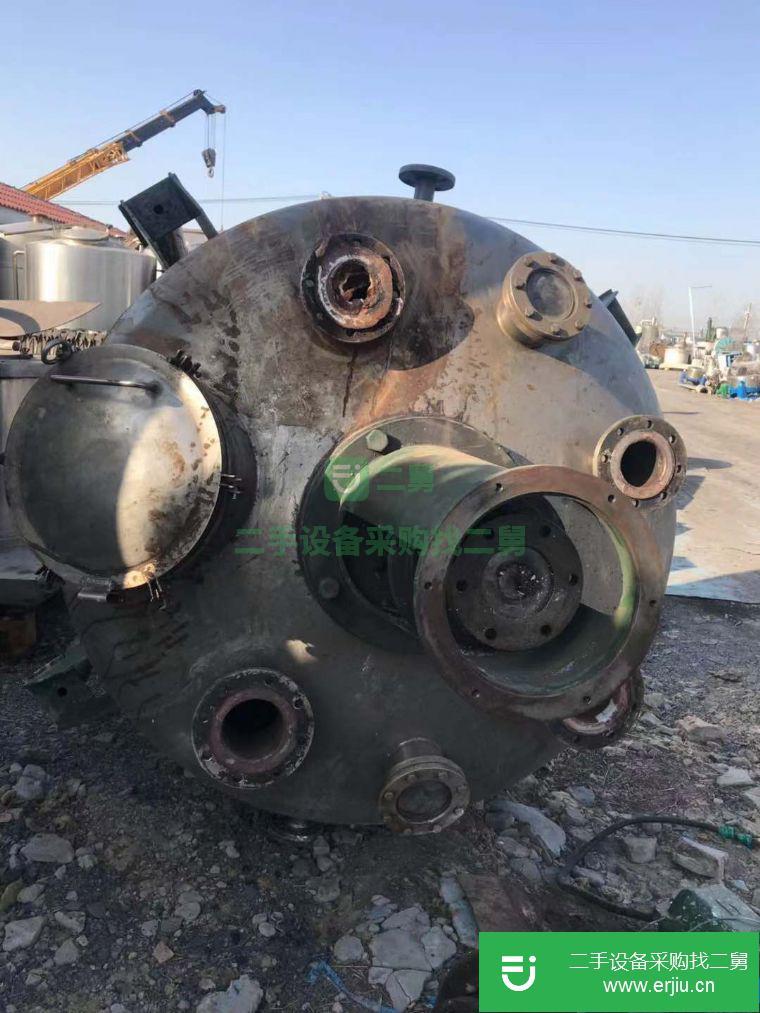 轉讓:出售3噸 5噸 7噸 10噸 不銹鋼反應釜