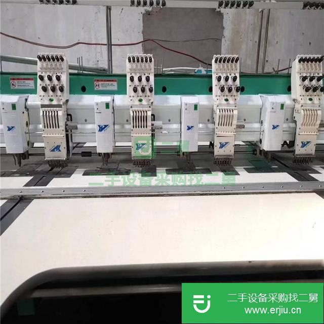 轉讓2018年出廠二手繡花機兩臺