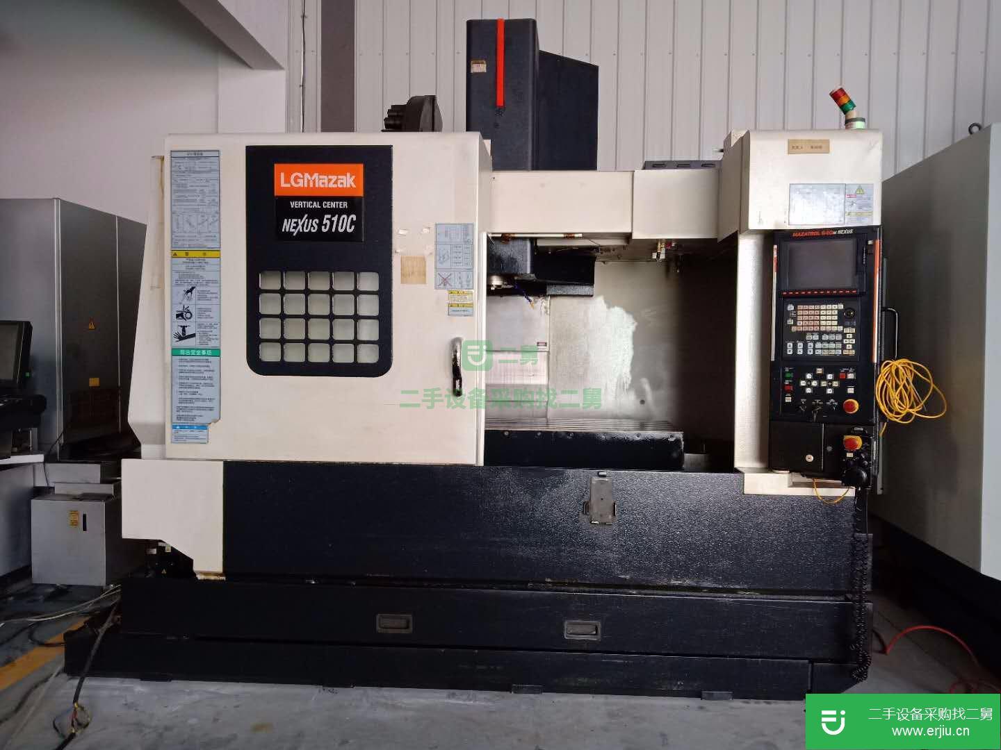 出售日本馬扎克VCN510加工中心三軸線軌精度1絲以內