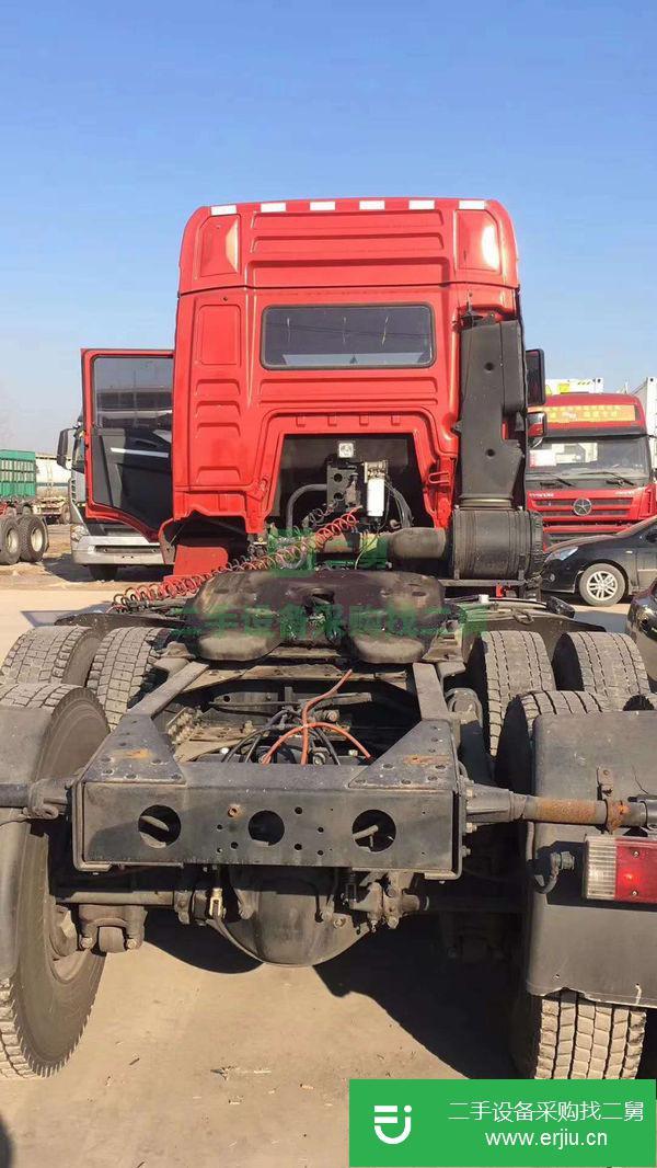 轉(zhuǎn)讓17年二手陜汽德龍m3000雙驅(qū)牽引車430馬力國五