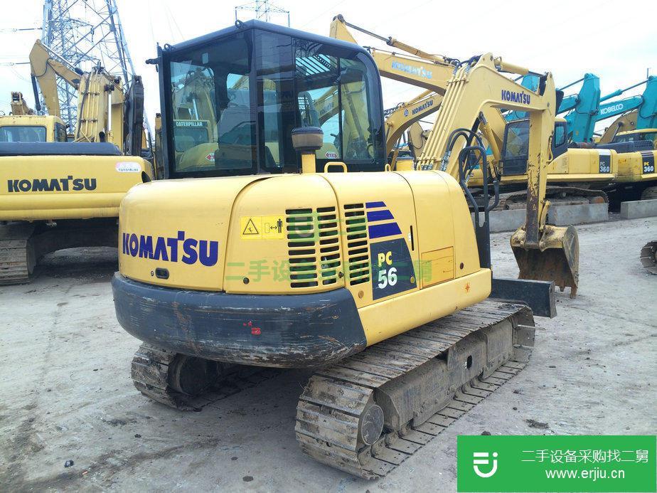 小松 PC56-7 挖掘機(jī) (個(gè)人一手車，手續(xù)齊全)