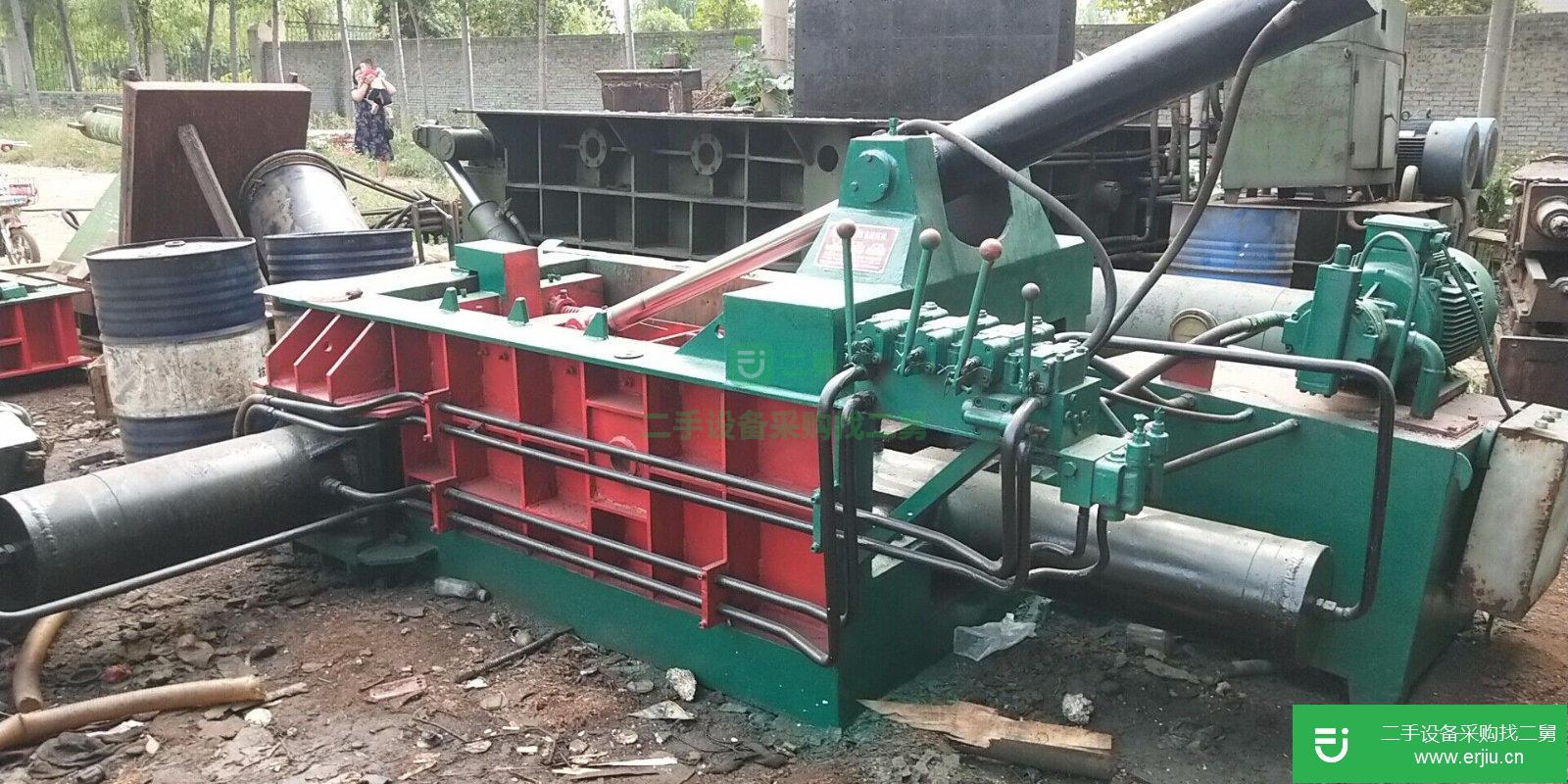 出售二手的打包機剪切機100噸160噸200噸250噸315噸金屬壓塊機廢紙打包機金屬剪切機