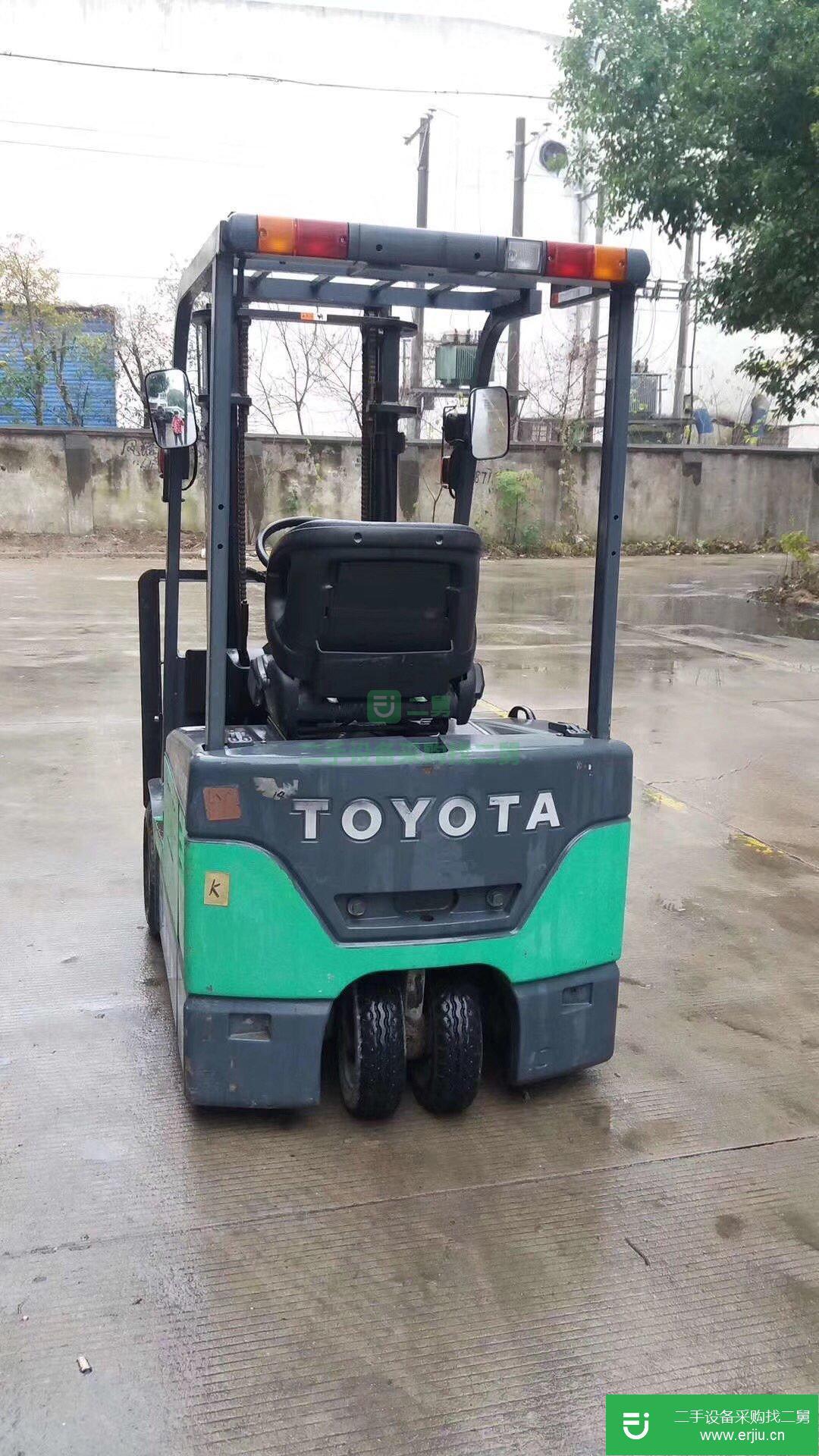 低價出售豐田13噸電動叉車，二手電動叉車原裝進口