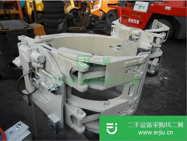 轉(zhuǎn)讓二手廢紙包夾叉車.圓夾包叉車合力 二手柴油叉車