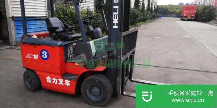 二手合力1.8噸電動(dòng)叉車，九成新合力電動(dòng)二手叉車便宜處理