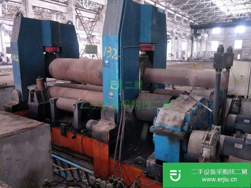 出售100*3米大型卷板機一臺銑邊機一套