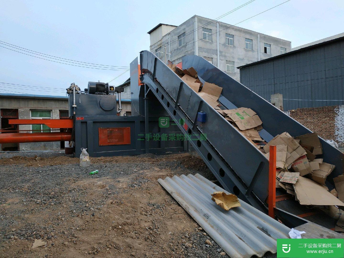 轉讓出售廢紙塑料瓶打包機
